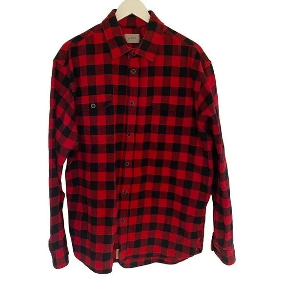Jachs Other - Jachs long sleeve flannel plaid red XLT men’s shirt thick
